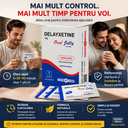Jeleu Ejaculare Precoce Delayxetine 7 plicuri