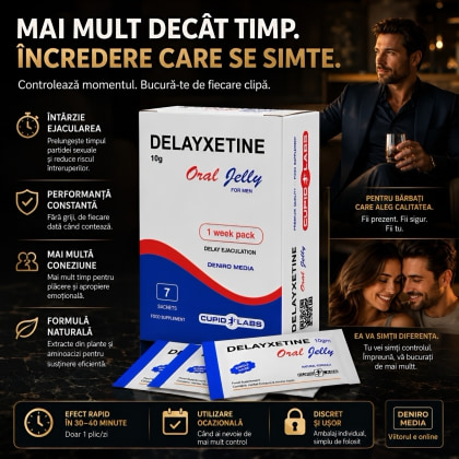 Jeleu Ejaculare Precoce Delayxetine 7 plicuri