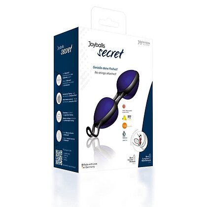 Joy Secret Blue Black Joydivision - bile vaginale discrete