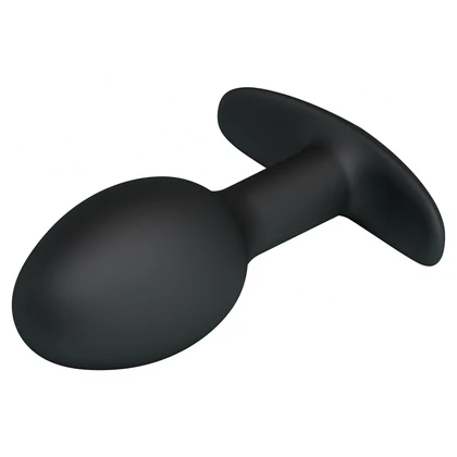 Anal Plug Cu Bilă Grea În Interior Negru
