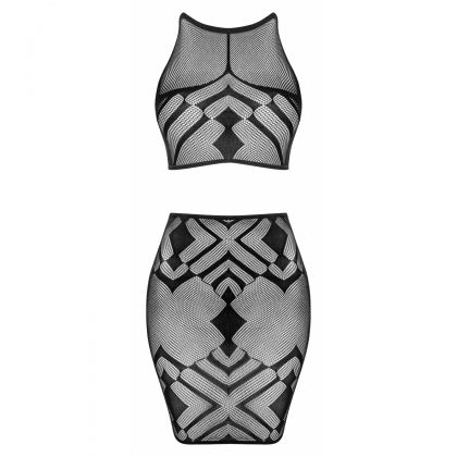 Set Obsessive K101 Negru S-L