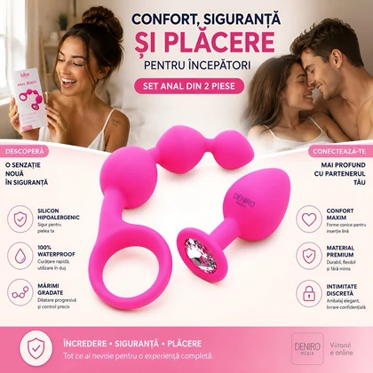 Kit Jucării Anale Barcelona Roz