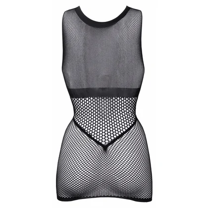 Le Désir Duo Net Open Cup Mini Dress Negru S-L