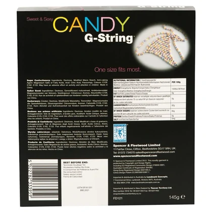 Lenjerie Comestibilă Chiloțel Candy