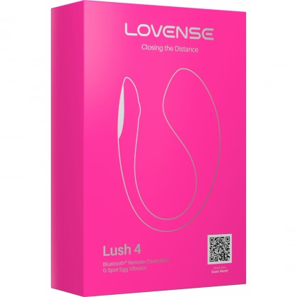 Lovense Lush 4 Roz — 7.000 Vibrații, Reîncărcabil, Discret