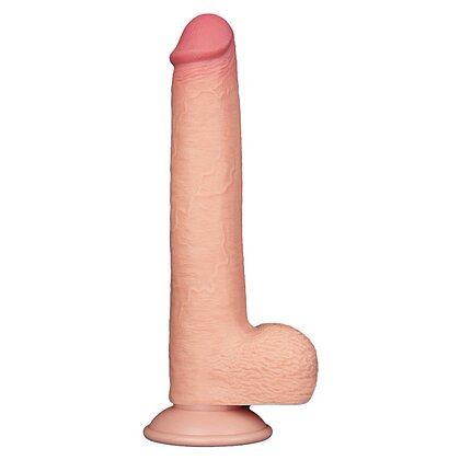 LoveToy Dildo Realist 22cm cu Ventuza Natural