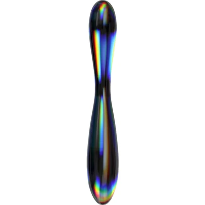 Lovetoy Double Delight - Jucărie Dublă Din Sticlă 23,2 cm Transparent