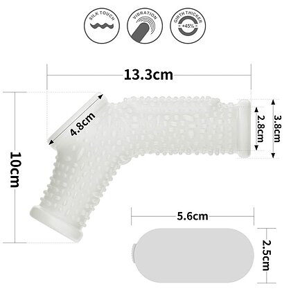 Lovetoy Knights Ring Inel Vibrant cu Manson TPE +45%