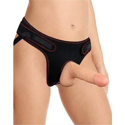 Lovetoy Soft Strap On Curea Reglabila Fixare Stabila Natural