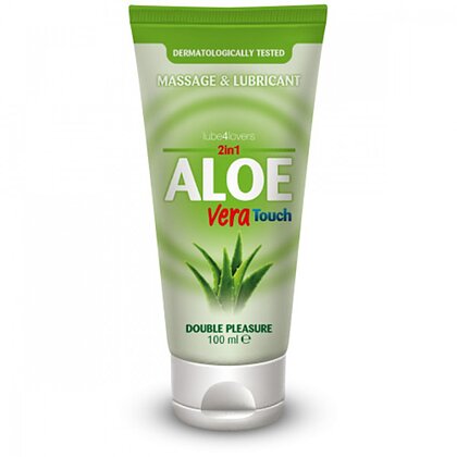 Lubrifiant 2 în 1 Aloe Vera Touch 100ml