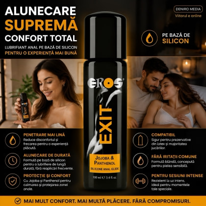 Lubrifiant Anal Eros Exit Jojoba And Panthenol 100ml