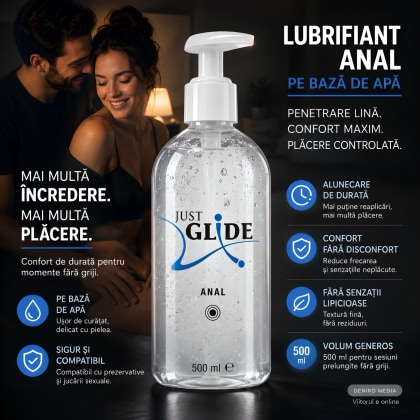 Lubrifiant Anal Just Glide 500ml