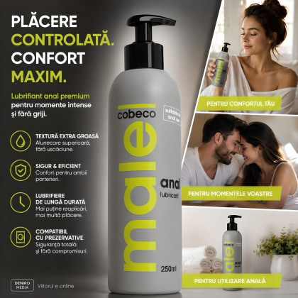 Lubrifiant Anal Male Cobeco 250ml