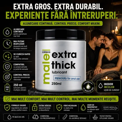 Lubrifiant Anal Male Extra Thick 250ml