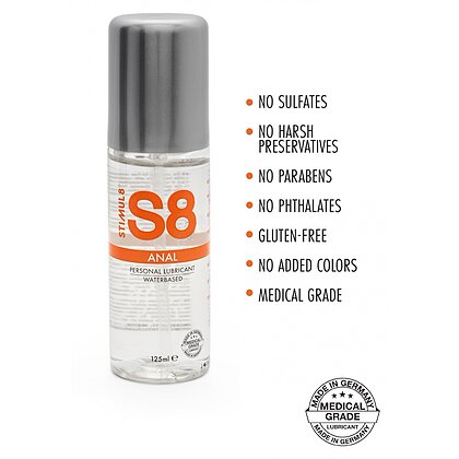 Lubrifiant Anal S8 WB Anal Lube 125ml