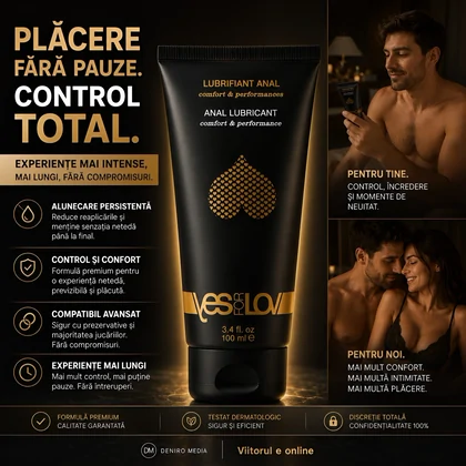 Lubrifiant Anal YESforLOV Confort Performanță 100ml