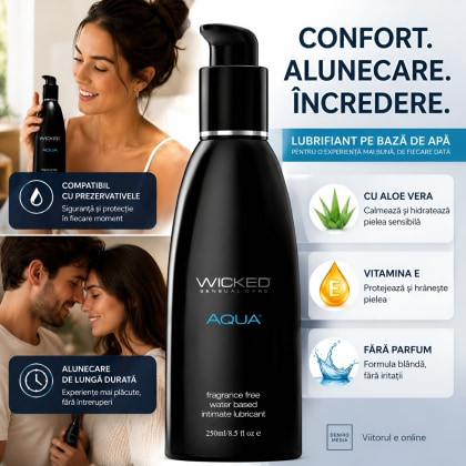 Lubrifiant Aqua Fragrance Free Lube 250 ml