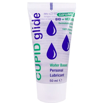 Pachet Cătușe Obsessive Roseberry Mov + Lubrifiant Bio Cupid Glide