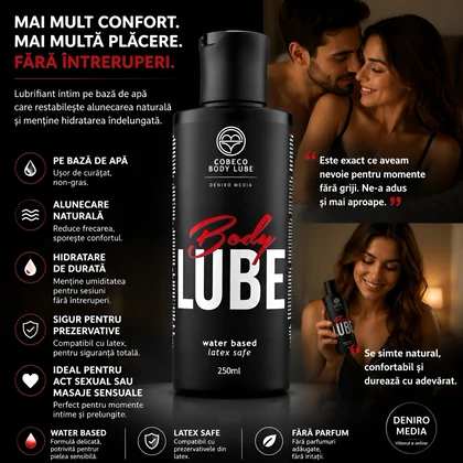 Lubrifiant Cobeco WB Body Lube 250ml