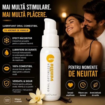 Lubrifiant Ero Pentru Oral Cu Vanilie 30ml