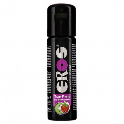 Lubrifiant Eros Aromă Kiwi Și Căpșuni 100ml