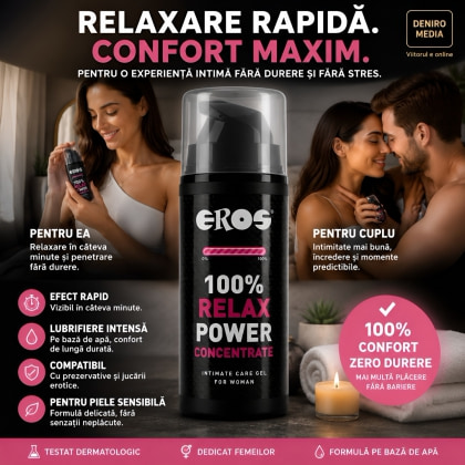 Lubrifiant Eros Relax Power Concentrate 30ml