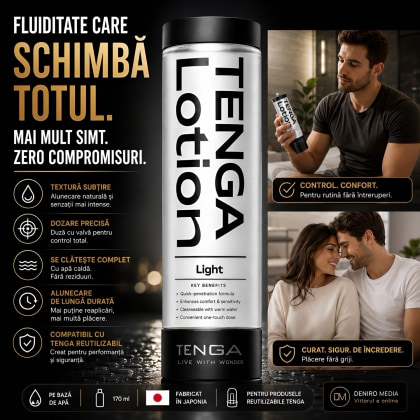 Lubrifiant Fin Tenga Lotion Light 170ml