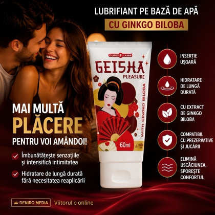 Lubrifiant Geisha Gingko Biloba Premium 60ml