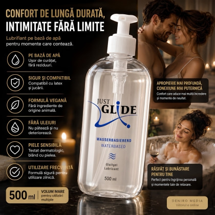 Lubrifiant Just Glide Waterbased 500 ml