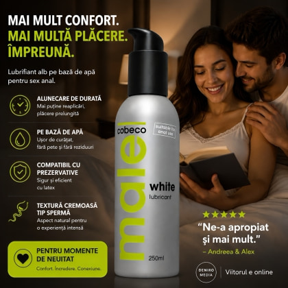 Lubrifiant Male White Cobeco 250ml