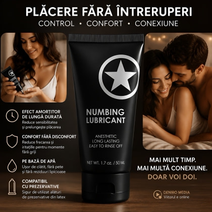 Lubrifiant Numbing Efect Amorțire 50ml