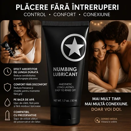 Lubrifiant Numbing Efect Amorțire 50ml