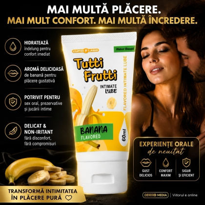 Lubrifiant Oral Banană 60ml