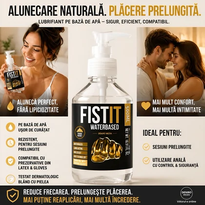 Lubrifiant pe Bază de Apă FISTIT 500ml