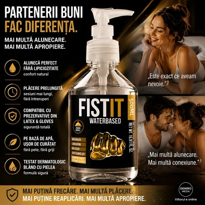 Lubrifiant pe Bază de Apă FISTIT 500ml