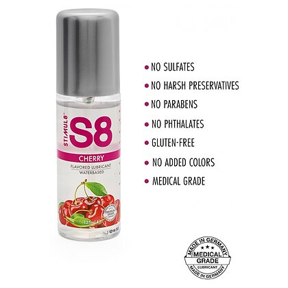 Lubrifiant S8 WB Cireșe Lube 125ml