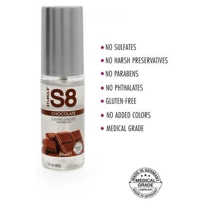 Lubrifiant S8 WB Flavored Ciocolată 50ml
