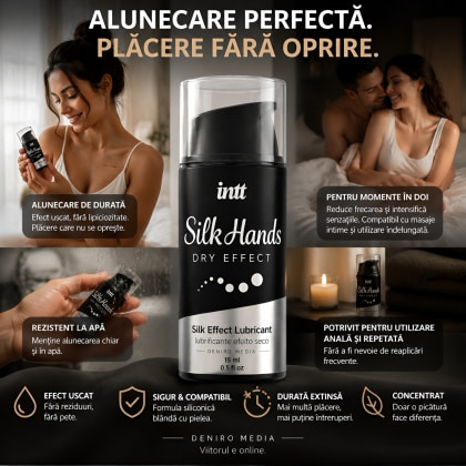 Lubrifiant Silicon Silk Hands Airless 15ml