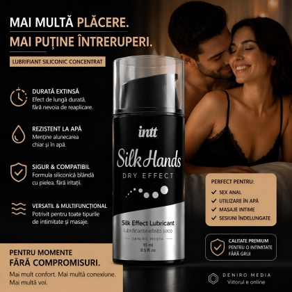 Lubrifiant Silicon Silk Hands Airless 15ml