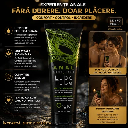 Lubrifiant Tube Anal Sensitive 100ml