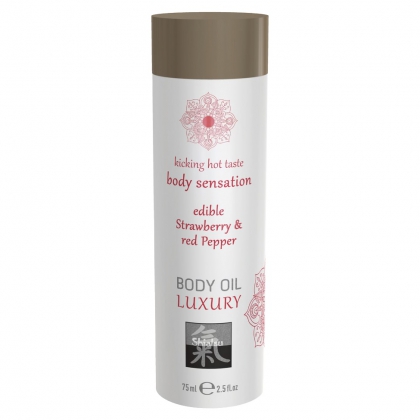 Ulei De Masaj Shiatsu Strawberry And Red Pepper 75ml
