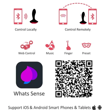 Magic Motion Solstice App Controlled Prostate Vibrator Negru
