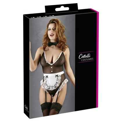 Maid Costume Cottelli Collection Negru S