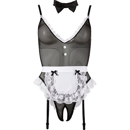 Maid Costume Cottelli Collection Negru M