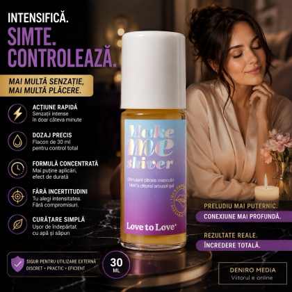 Make Me Shiver - Gel Stimulator Pentru  Clitoris - 30ml