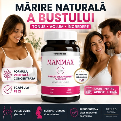 Mammax Capsule Pentru Mărirea Bustului 30buc