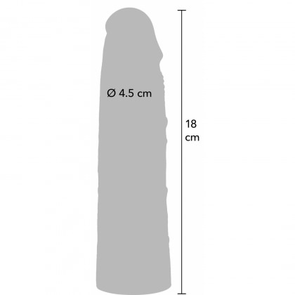 Manșon Din Silicon Lichid 18 cm Hidden Desire