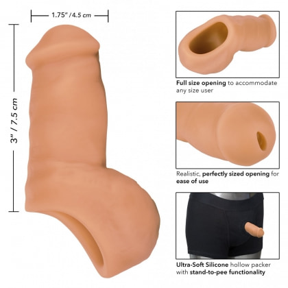 Manșon Packer Silicone Caramel