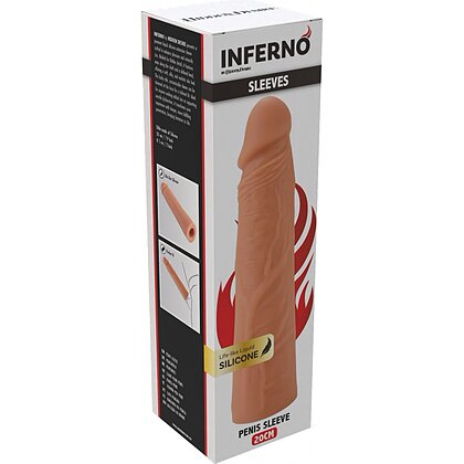 Manșon Penis Din silicon Lichid 20 cm – Volum