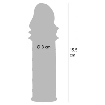 Manșon Penis Power Stud Sleeve Gri